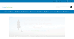 Desktop Screenshot of cleaningmachine.net