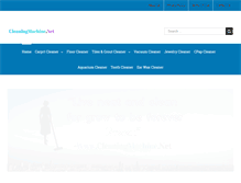 Tablet Screenshot of cleaningmachine.net